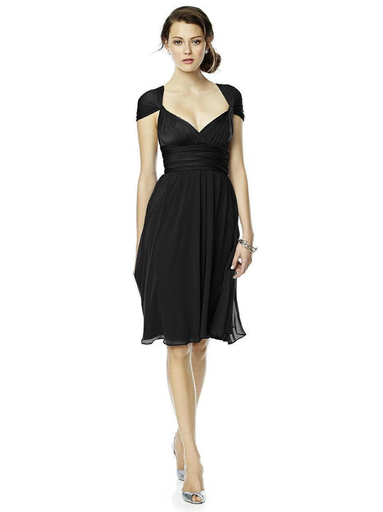 LUXTWIST1 Dress in Black