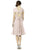 LUXTWIST1 Dress in Blush