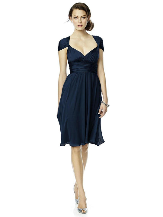 LUXTWIST1 Dress in Midnight