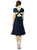 LUXTWIST1 Dress in Midnight