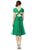 LUXTWIST1 Dress in PANTONE EMERALD