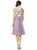 LUXTWIST1 Dress in Suede Rose