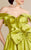 MNM Couture - 2343 Fabulous Off Shoulder Bow Accent Ballgown in Green
