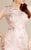 MNM Couture - 9925 Lace Illusion Jewel Mermaid Dress in Pink