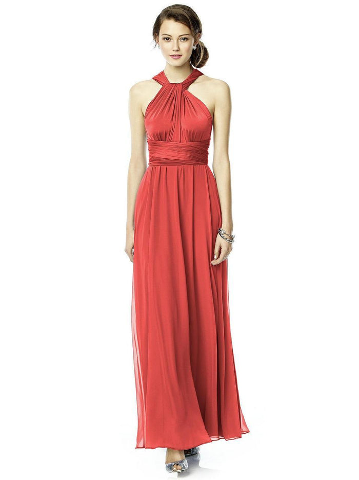 LUXTWIST2 Dress in Firecracker