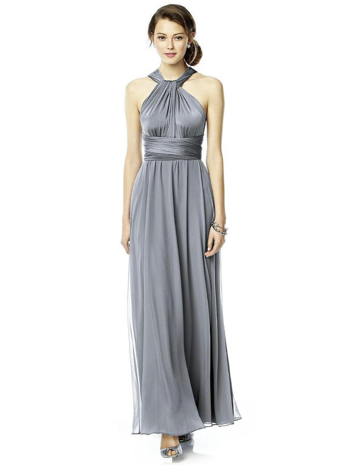 LUXTWIST2 Dress in Platinum