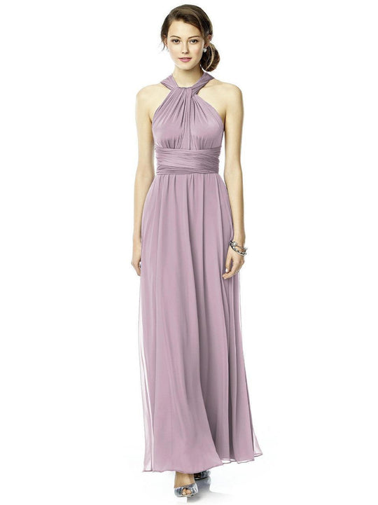 LUXTWIST2 Dress In Suede Rose