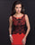 Nina Canacci - 8124 Dress in Red/Black