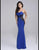 Nina Canacci - 8130 Dress in Royal/Black