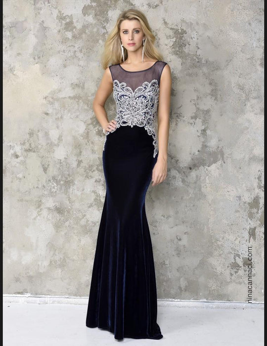 Nina Canacci - 8136 Dress in Navy