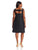 Adrianna Papell - 13265231 Bar Cutout Back Dress in Black