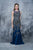 Nina Canacci - 8146 Sheer Jewel Embellished Evening Gown In Blue