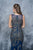 Nina Canacci - 8146 Sheer Jewel Embellished Evening Gown In Blue