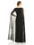 Adrianna Papell - Chiffon Cape Gown 81917300 in Black