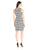 Adrianna Papell - Ruched Semi-Sweetheart Dress 16PD12590 in White and Black