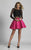 Dave & Johnny - A6357 Long Sleeve Two-Piece Party Dress in Pink