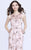 Shail K - 1274 Embellished Sheer Mermaid Gown In Pink