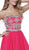 Strapless Bejeweled Bodice Long Evening Dress