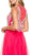 Floor Length Lace Bodice Gown