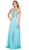 Embellished Halter Neck A-Line Dress