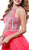 Embellished Halter Neck A-Line Dress
