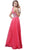 Embellished Halter Neck A-Line Dress
