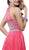 Nox Anabel - 8157 Embellished Halter Neck A-Line Dress