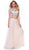 Nox Anabel - 8162 Two Piece Jeweled A-line Dress