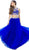 Two Piece Jeweled A-line Dress