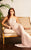 Adrianna Papell - 91907930 Bedazzled Halter Blouson Sheath Dress in Pink
