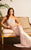 Adrianna Papell - 91907930 Bedazzled Halter Blouson Sheath Dress in Pink