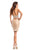 Johnathan Kayne - 7214 Embellished Halter Sheath Dress in Neutral