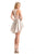 Johnathan Kayne - 7232 Sleeveless Metallic Cocktail Dress in Multi-Color and Neutral