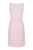 Tahari Asl - 8180M994 Sleeveless Dress with Tulip Lace Sleeve Jacket In Pink