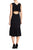 Adrianna Papell - AP1D100650 Ruffle Paneled Hem Sheath Dress In Black