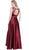 Bedazzled Illusion Jewel A-line Dress