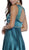 Bedazzled Illusion Jewel A-line Dress