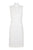 Tahari Asl - 8189M208 Knee Length Dress with Flounce Sleeve Jacket In White