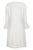 Tahari Asl - 8189M208 Knee Length Dress with Flounce Sleeve Jacket In White
