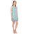 Maggy London - T2648MNR Medallion Print Cotton Dress in Blue and Green