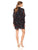 Sam Edelman - 64H091 Bird Print Choker Cutout Chiffon Dress In Black and Print