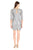 Aidan Mattox Embroidered Bateau Sheath Dress 54468920 In Silver