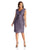 Adrianna Papell - 41905221 V-Neck Lace Ribbon Cocktail Dress - 1 Pc DOE in Size 22W Available