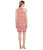 London Times - T2935M Ruffled Halter Sheath Dress in Blue and Green in Pink