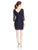 Adrianna Papell - Quarter Length Sleeve Lace Dress 41864780 in Black