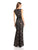 Adrianna Papell - Sleeveless Jewel Neck Sheath Dress 81883180 in Black