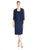 Alex Evenings - Lace Two Piece Dress with Jacket 112264 in Blue