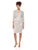 Alex Evenings - 1122090 Allover Lace Sequin Dress with Bolero in Gray