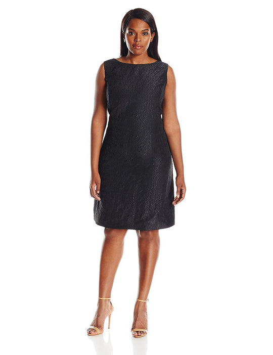 Adrianna Papell - 13265231 Bar Cutout Back Dress in Black