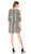 Taylor - 9382M Lace Bateau Neck Sheath Cocktail Dress In Neutral and Black